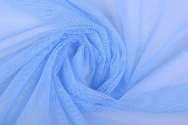 Jemný tyl vo svetlo modrej farbe 330-61201