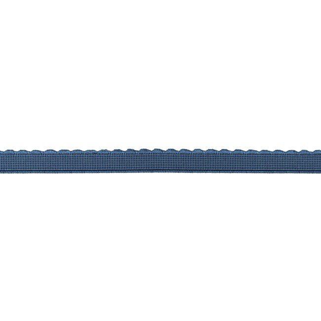 Lemovacia guma s čipkou v šedo modrej farbe 33110