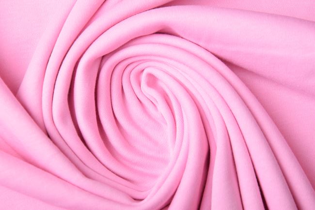 Bavlnený úplet v ružovej farbe PAR197