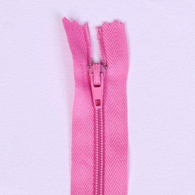 Špirálový zips ružovej farby 20cm I-3C0-141