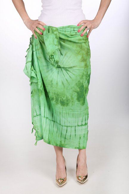 Paero v zelenej farbe s batikovaným vzorom PAERO2