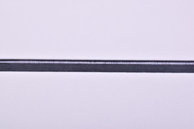 Lemovacia guma v lesklej šedej farbe o šírke 1 cm 43603