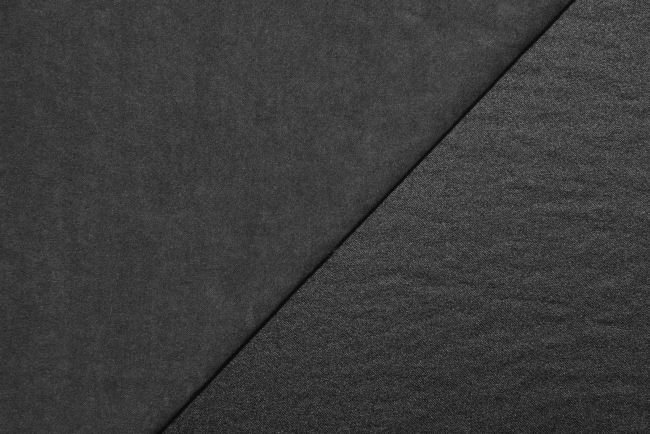 Brúsené silky v čierno šedej farbe S1893R-1132