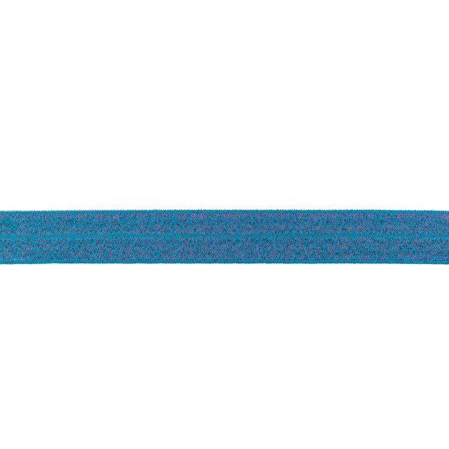Lemovacia guma v modrej farbe s leskom široká 2cm 32247