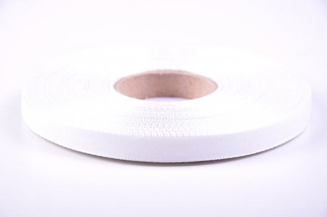 Platená stuha v bielej farbe 12 mm AJK010101