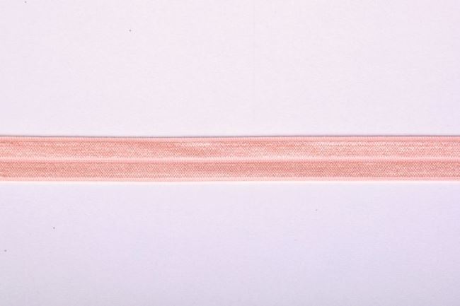 Lemovacia gumička v lososovej farbe 1,5 cm široká 43529