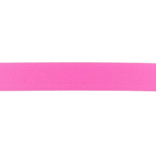 Ozdobná guma vo svietivo ružovej farbe 2,5 cm 32143