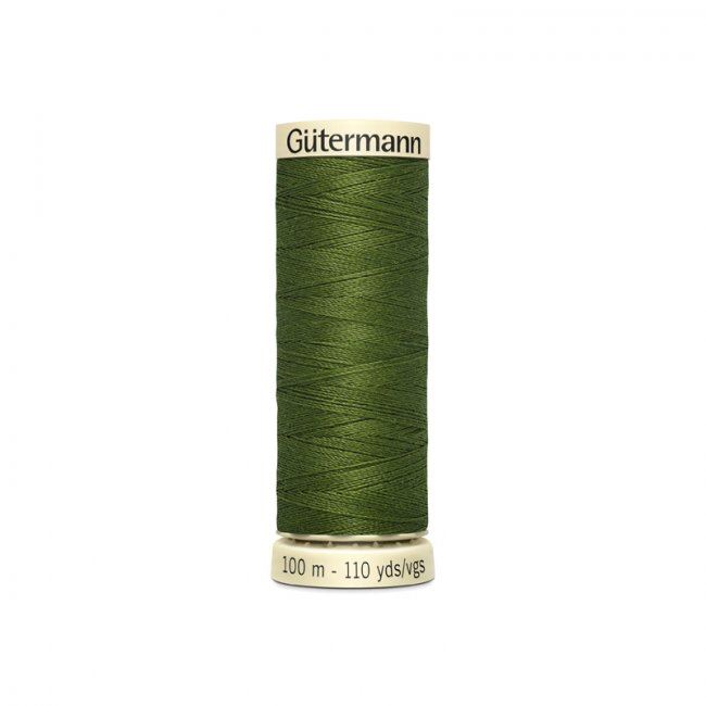 Univerzálna šijacia niť Gütermann v zelenej farbe 585