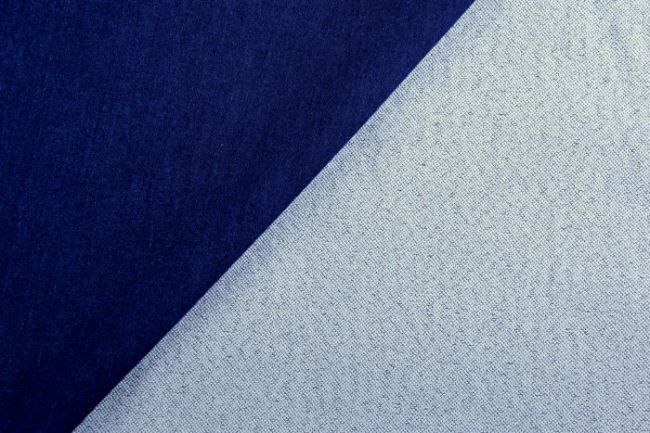 Extra pružná džínsovina v tmavo modrej farbe 0626/060