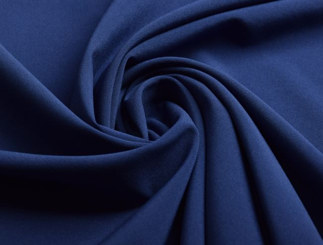 Látka na športové elastické nohavice v modrej farbe DEC0025