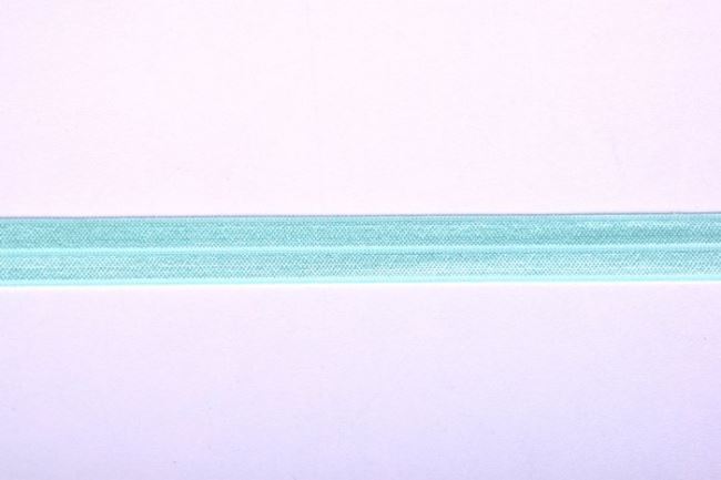Lemovacia gumička vo svetlo mentolovej farbe 1,5 cm široká 43531