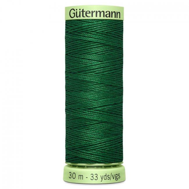 Extra silná šijacia niť Gütermann v zelenej farbe J-237