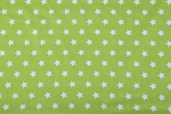 Bavlna - zelené hviezdy 05571/024