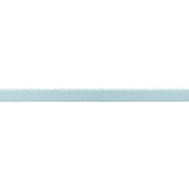 Lemovacia guma s čipkou vo svetlo modrej farbe 33102