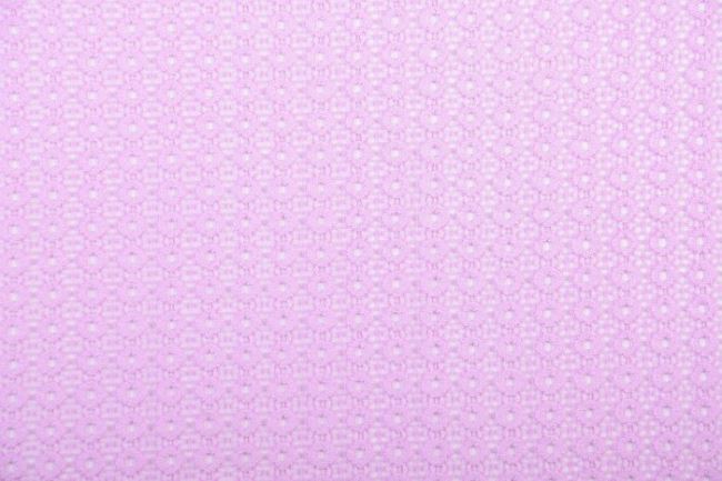 Čipka v ružovej farbe so vzorom koliesok 04451/012