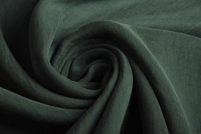 Cupro s prímesou bavlny v zelenej farbe QT007