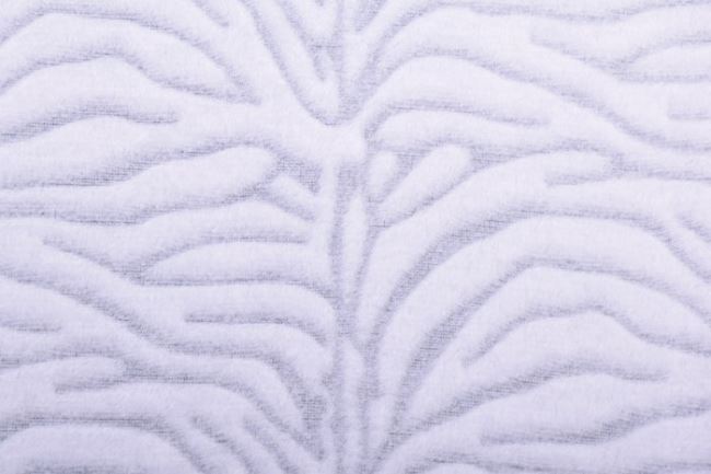 Wellness fleece v šedej farbe so zvieracím vzorom 10655/061