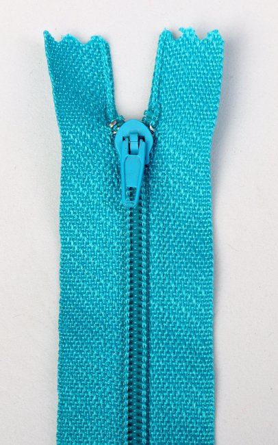 Špirálový zips v tyrkysovej farbe 16cm I-3S0-16-207