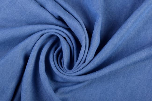 Prírodná látka Tencel v modrej farbe 0785/693