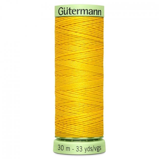 Extra silná šijacia niť Gütermann v tmavo žltej farbe J-106