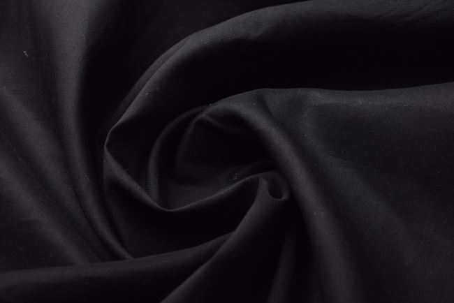 Bavlnené plátno v čiernej farbe Q1222