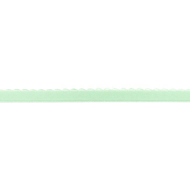 Lemovacia guma s čipkou v mentolovej farbe 33113