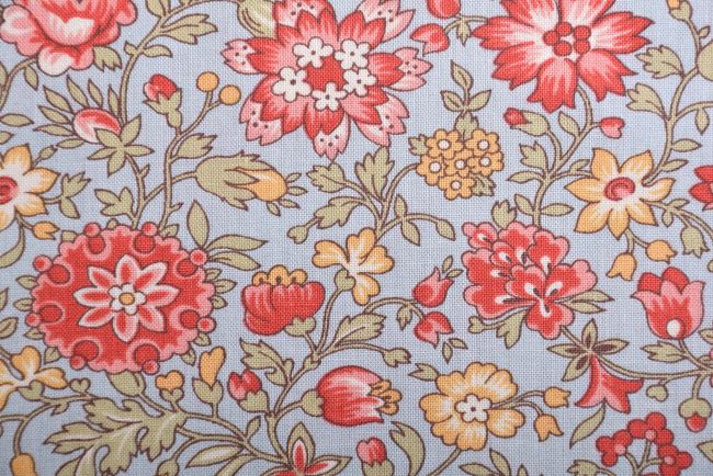 Americká bavlna na patchwork z kolekcie Jardin de Fleurs od French General 13894-22