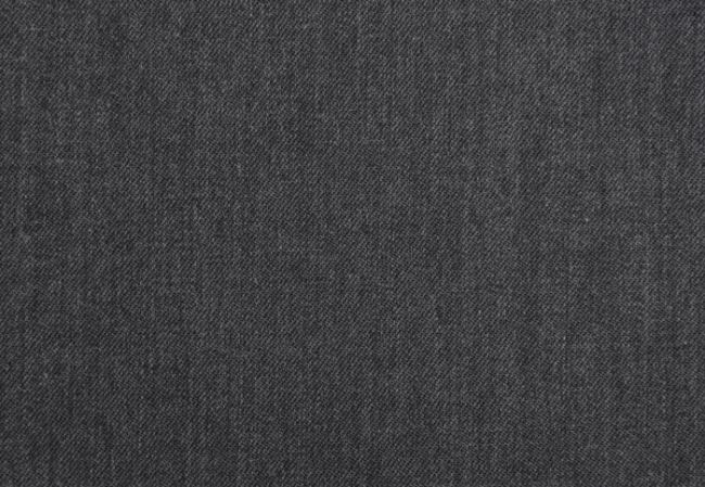 Luxusná obleková látka v tmavo šedom melíre 100.028.7002