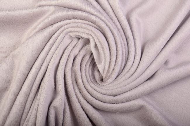 Hladký minky fleece v béžovej farbe 07430/052