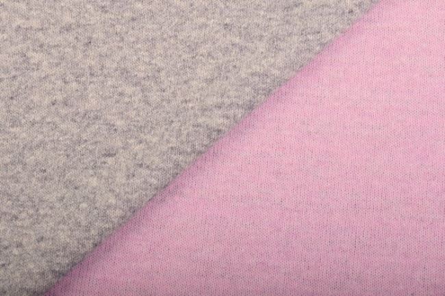 Obojstranná pletenina v ružovej farbe PA82