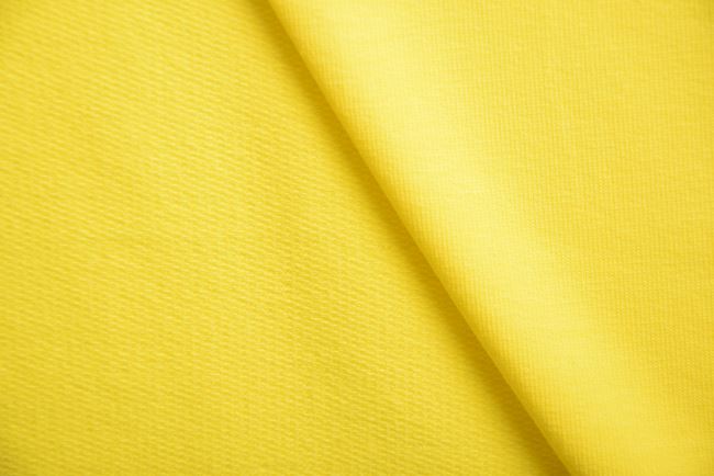 Teplákovina French Terry v jasne žltej farbe TG77136