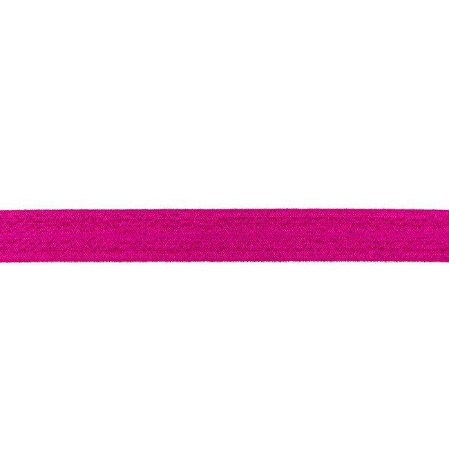 Lemovacia guma vo fuchsiovej farbe s leskom široká 2cm 32252
