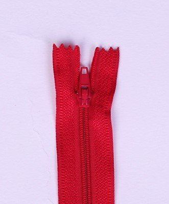 Špirálový zips v červenej farbe 20cm I-3C0-148