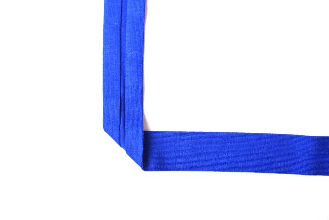 Viskózový lemovací prúžok v modrej farbe - 3 m 3DOKI240