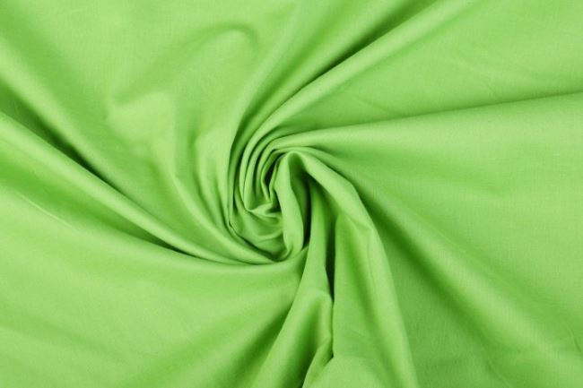 Bavlnené plátno v zelenej farbe 03649/023