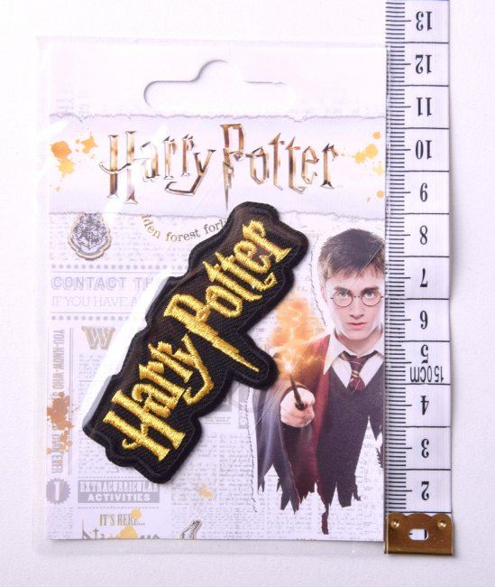 Nažehľovacia nášivka s nápisom Harry Potter 37761