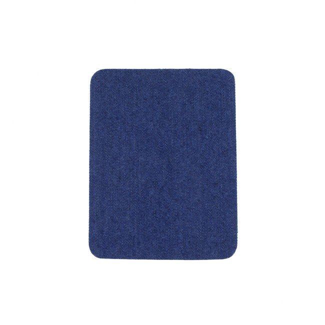 Nažehľovacia riflová záplata v modrej farbe 9,5x12,5 cm 33142