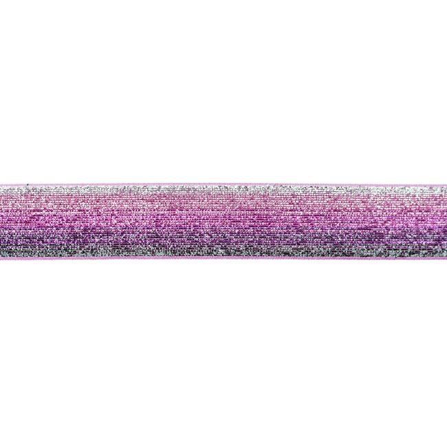 Lampas s lurexom vo fialových odtieňoch 32196