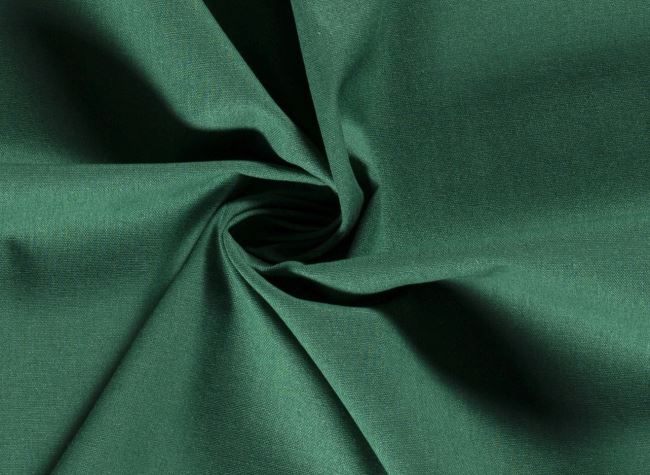 Viskózová látka s prímesou ľanu v zelenej farbe 13559/027