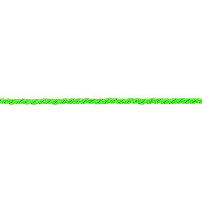 Ozdobná šnúrka v neónovo zelenej farbe 32509