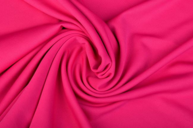 Kostýmový úplet v jasne ružovej farbe 0640/875