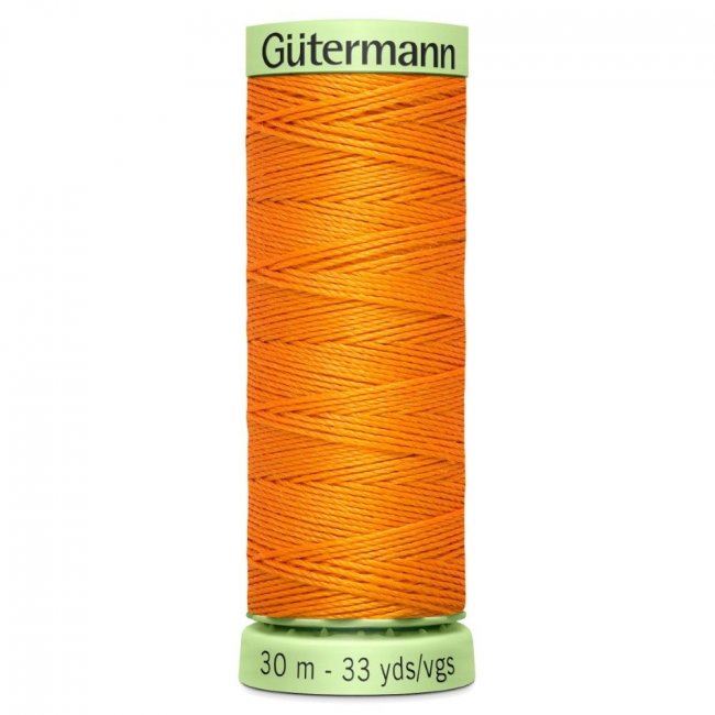 Extra silná šijacia niť Gütermann v jasne oranžovej farbe J-350