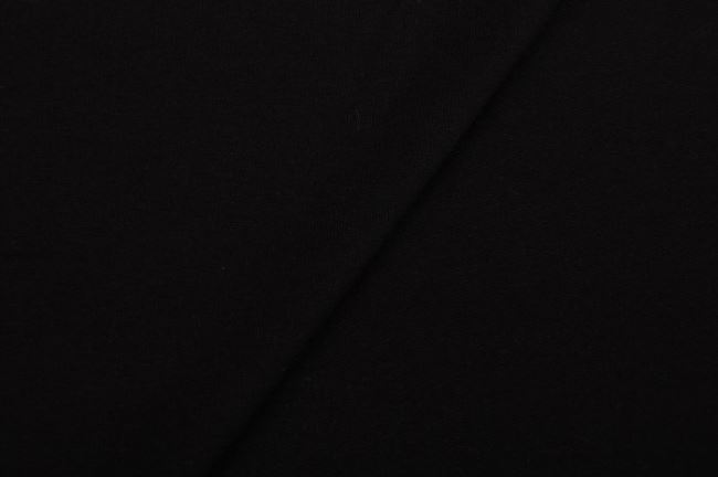 Teplákovina Frech Terry v čiernej farbe 02775/069