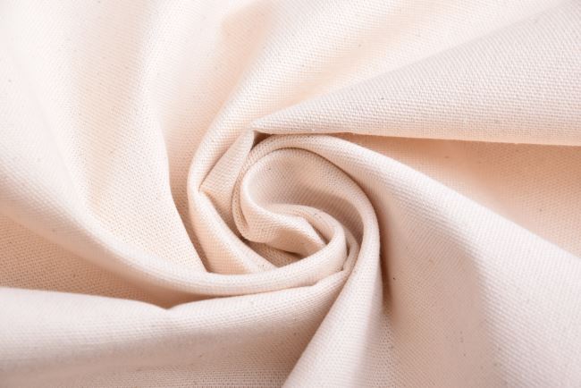 Silná režná bavlna v smotanovej farbe DO1024-001D