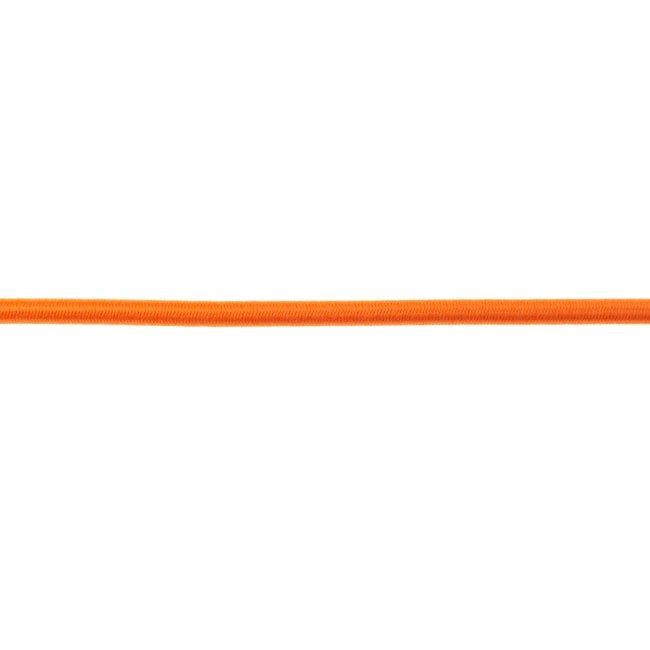 Guľatá gumička v oranžovej farbe 31767