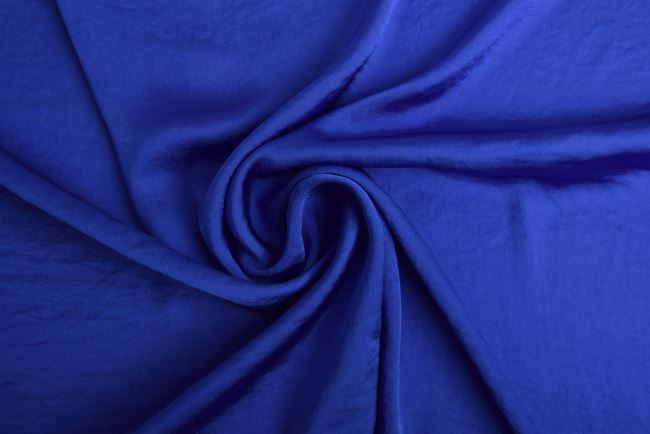 Umelý hodváb vo farbe kráľovskej modrej 0296/655
