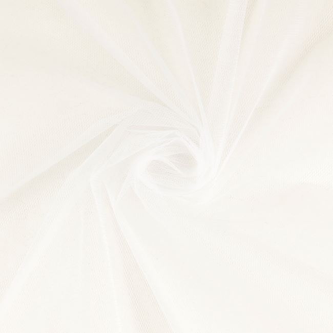Tyl v bielej farbe 200018/5003