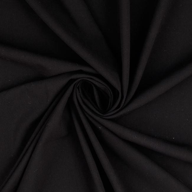 Viskózová elastická látka v čiernej farbe 207.227.5001