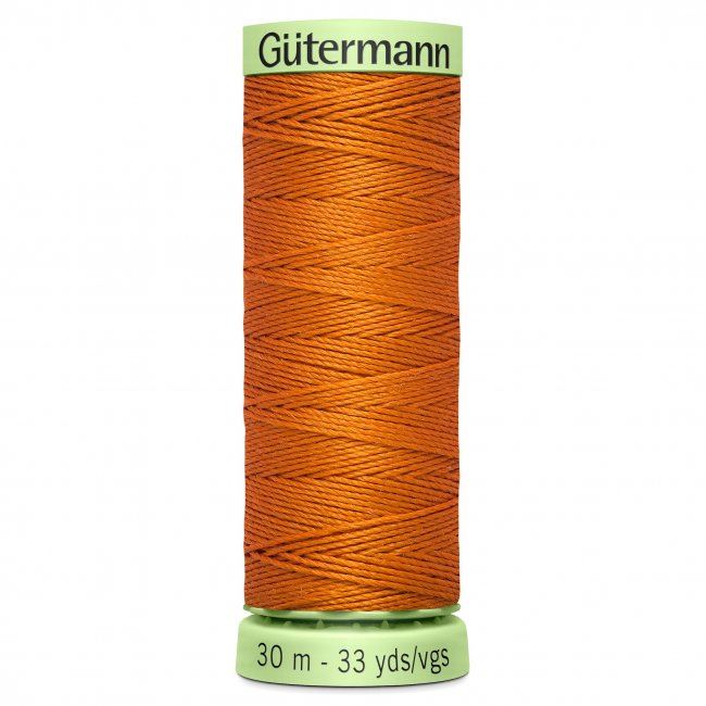 Extra silná šijacia niť Gütermann v oranžovej farbe J-982