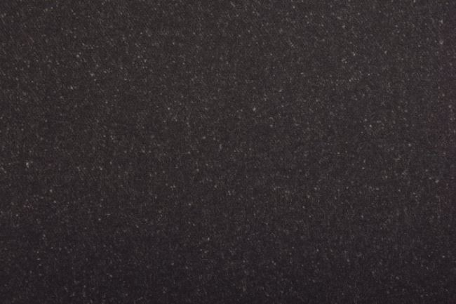 Kabátová látka v čiernej farbe K259